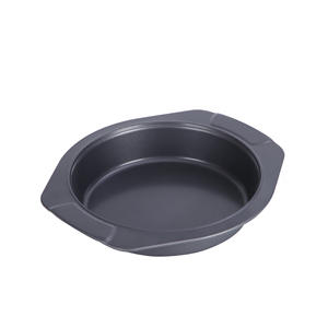 <span class=keywords><strong>Molde</strong></span> para Pastel <span class=keywords><strong>de</strong></span> Acero al Carbono, Bandeja para Hornear, Antiadherente, con Asa, Color Negro, Venta Directa <span class=keywords><strong>de</strong></span> Fábrica - Product Image 5