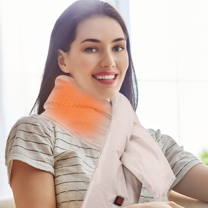Écharpe chauffante rembourrée chic, 3 niveaux de chaleur, alimentée par USB, pour femmes, vêtements d'hiver - Product Image 3