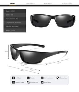 Aoron في الهواء الطلق الدراجات الصيد دراجة نارية دراجة نظارات شمسية رياضية قطبية الرجال UV400 نظارات شمسية مصنع على الانترنت بيع A603 - Product Image 5