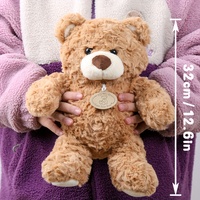 Boneka Beruang Teddy Simulasi Realistis 2026 Grosir Mainan Hewan Boneka Isi Kapas PP Dekorasi Rumah Hadiah Ulang Tahun Natal