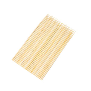 2.5mm * 13.5cm Kích thước tre tự nhiên sinh thái thân thiện phân hủy sinh học tre Vòng BBQ xiên thanh - Product Image 6