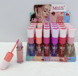 Venta al por mayor 2024 nuevo stylye líquido caliente brillo de labios aceite de labios vegano brillante con buena calidad regordete Cosméticos de belleza Set <span class=keywords><strong>labial</strong></span> - Product Image 3