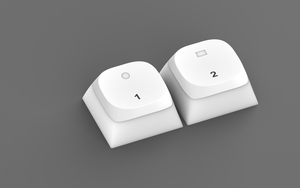 หน้าต่างพุดดิ้งสองสีที่กำหนดเองหมอกผ่าน <span class=keywords><strong>keycaps</strong></span> - Product Image 2