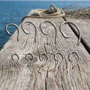 [Yooseung Industrial] Hameçon à thon robuste en acier inoxydable forgé, à pointe affûtée, à ardillon, pour la pêche en eau salée, pour gros gibier, hameçon circulaire - Product Image 3