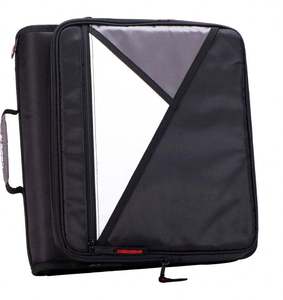 Muestra Gratuita de Carpeta con Cierre Ligera BSCI con Asa, Organizador de Múltiples Bolsillos - Product Image 1