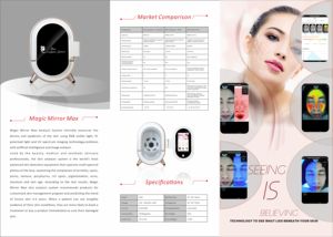 AI Intelligent 3d Skin Facial Moisture Test Device Analyzer Analysis Beauty Equipment M9 3 Spectrums RGB UV PL Combines Visible - Product Image 5