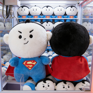 Offre Spéciale : Jouets en Peluche Kawaii <span class=keywords><strong>Superman</strong></span> de 8 Pouces, Animaux en Peluche, Jouets de Dessin Animé pour Enfants, Idéaux pour les Machines à Pinces - Product Image 1