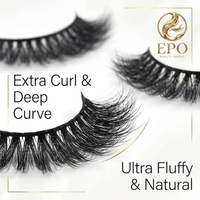 Pestañas Sintéticas Cruelty-Free al por Mayor, Pestañas de Tira Completa para Uso Diario en la Oficina y Maquillaje Nupcial, para Proveedores de Salones de Belleza