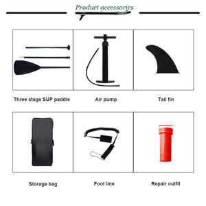 Tabla de Surf Inflable SUP Rígida de 120'' de Primera Calidad, Personalizable, Varios Estilos, para Deportes Acuáticos - Product Image 2