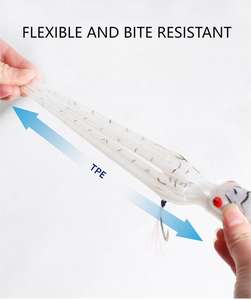 Nuovo stile 150mm UV a getto d'inchiostro calamaro ehi 3D occhi pesca esca luminosa pesca calamaro calamaro artificiale morbida pesca seppia seppia - Product Image 6