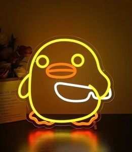 Killer Duckling Neon Lights-Tamaños y colores personalizables para Home Cinema Bar <span class=keywords><strong>Restaurante</strong></span> Decoraciones de pared - Product Image 1