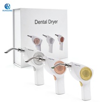 Sèche-bouche portable à air chaud avec adaptateur secteur, buses métalliques interchangeables, appareil de séchage buccal portable pour la beauté, vente en gros