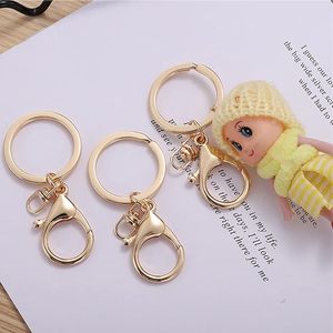 Fermoirs à griffe de homard dorés, crochets plats, anneaux de porte-clés, crochets pivotants à <span class=keywords><strong>double</strong></span> extrémité, anneaux ouverts pour la fabrication de bijoux et de créations DIY - Product Image 5