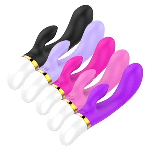 Bestverkopende Siliconen Vibrerende Konijn Vibrator Voor Vrouwen G-Spot En Clitoralstimulatie Massager Voor Vaginaal En Kutplezier