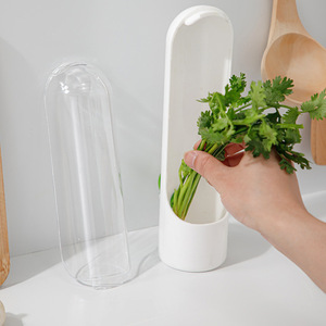 Recipiente para Conservar Hierbas Frescas, Botella para Conservar Vegetales como Cilantro, Menta, Perejil y Espárragos - Product Image 2