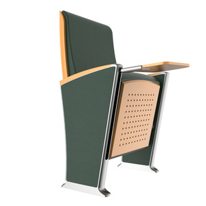 Sillas Plegables para Teatro, Auditorio, Sala de Conferencias, Iglesia, con Mesa y Portapapeles, Venta al Por Mayor de Fábrica - Product Image 2