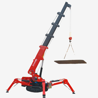 8M bis 24M Outdoor Allterrain-Raupenkran 3T Ausleger-Spinnenkran Preis