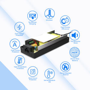 135W AC充電器ASUS N56VJ-WH71 N56VM N76VM N46ラップトップ19V 7.1A 5.5 * 2.5mmチップ交換用パワーデスクトップ - Product Image 3