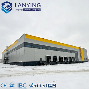 Magazzino Prefabbricato in Struttura d'Acciaio, Edificio Metallico Personalizzato, Design Industriale Leggero - Product Image 5