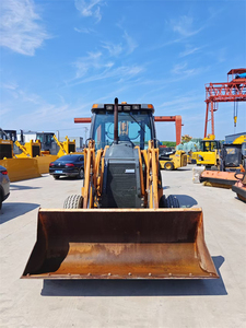 Chargeuse-pelleteuse CASE 580 Super M d'occasion 4x4 |   Chargeur sur tracteur extensible de 14 pieds de profondeur avec godet 4-en-1 et cabine climatisée pour la construction - Product Image 2