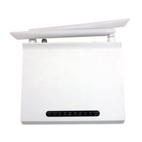 Peralatan Fiber Optik FTTH Zikun ZC-500WT XPON ONU ONT 1GE+3FE+2.4G WIFI +1CATV Terlaris