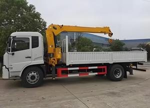 Usado China marca boa qualidade Dongfeng D1 4X2 carga guindaste caminhão para venda - Product Image 5