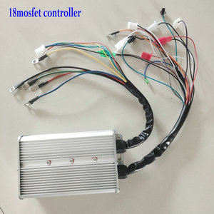 Controlador <span class=keywords><strong>BLDC</strong></span> de 18mosfet, <span class=keywords><strong>Sensor</strong></span> de onda cuadrada/Pedal de bicicleta eléctrica sin <span class=keywords><strong>Sensor</strong></span>, patinete, triciclo, pieza de ATV - Product Image 1