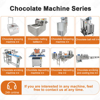 Machine à tempérer le chocolat MY commerciale à écran tactile entièrement automatique 7L 15L 10L