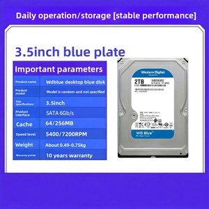 Disque dur mécanique haute vitesse 1TB/2TB/3TB/<span class=keywords><strong>4TB</strong></span>/6TB/8TB 7200 tr/min pour ordinateurs de bureau, appareils photo, serveurs – Performances ultra-rapides - Product Image 6