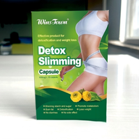 Cápsulas Adelgazantes Detox WinsTown 600mg, Píldoras Naturales de Garcinia Cambogia para la Pérdida de Peso