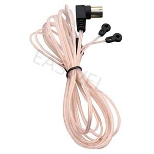 <span class=keywords><strong>Antenne</strong></span> <span class=keywords><strong>FM</strong></span> <span class=keywords><strong>75</strong></span> Ohm, connecteur mâle de type F, câble coaxial, fil, récepteur stéréo domestique - Product Image 6