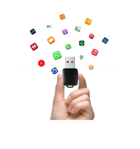 อะแดปเตอร์ OEM สำหรับ CarPlay แบบมีสายเป็นไร้สาย 2 in 1 กล่อง Android Auto Car AI รองรับการควบคุมพวงมาลัย - Product Image 3