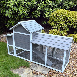 SDC035 Poulailler en Bois à Double Étage avec Toit Étanche pour Poules Pondeuses - Product Image 2