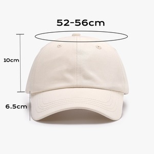 Gorra de béisbol sin estructura de 6 paneles estilo deportivo unisex, sombrero bordado personalizado 'Dad' Hat Vintage Flair Terry Cotton Soft Hip <span class=keywords><strong>Hop</strong></span> - Product Image 2