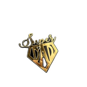 Adorno Acrílico para Pastel de Miel y Dulzura Super Papá, Decoración para el Día del Padre - Product Image 5