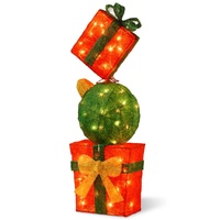 Vente chaude Affichage Commercial Décoratif LED Géant Présent Boîte Extérieur Rue Noël LED Boîte Cadeau Motif Lumières