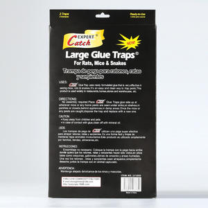 Piège à souris en gel extra-large à forte adhérence avec matériau PS, exterminateur de rongeurs non toxique et jetable - Product Image 3