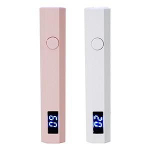 Fast Curing Mini Handheld UV Light for Gel Nails Portable LED Nail <b>Lamp</b> Cordless Rechargeable USB Nail Dryer - Product Image 1