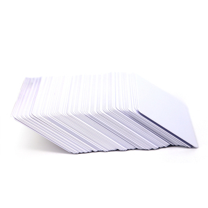 Trắng PVC thông minh kiểm soát truy cập thẻ có thể in lập trình RFID/NFC tk4100 tương thích có thể đọc được thành viên thẻ cho 125Khz - Product Image 1