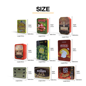 <span class=keywords><strong>JYB</strong></span>-caja de hojalata con impresión offset, galletas, chocolate, dulces, gran oferta - Product Image 2