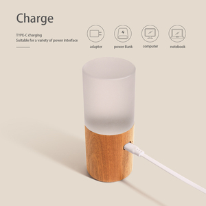 Đèn Ngủ Đổi Màu RGB Có Thể Sạc Lại Chạy Bằng Pin Di Động Tốt Đèn Tâm Trạng Lãng Mạn Để Trang Trí - Product Image 5