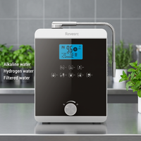 Machine d'ionisation d'eau alcaline Revesrc RS-AS-A301 Kangen, filtre à eau alcaline avec 5/7/11 plaques et revêtement en platine pour usage domestique
