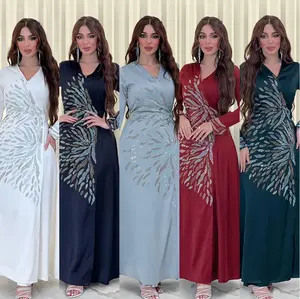 Niềm Tin Abaya Phụ Nữ Ăn Mặc Hồi Giáo Quần Áo Nhanh Chóng Làm Khô Dài Tay Áo Chất Lượng Tốt Thời Trang Tùy Chỉnh Nhãn Phong Cách