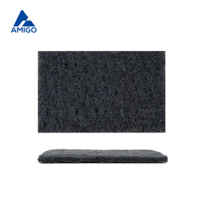 Éponge noire rectangulaire Amigo pour le nettoyage de la cuisine, la vaisselle et le lavage des casseroles, 8 pièces, double face - Product Image 4