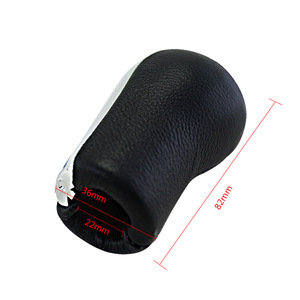Poyracing-pomo de cambio de marchas para coche, 6 velocidades, aleación de aluminio, ergonómico, para Toyota Corolla Verso Rav4 Yaris - Product Image 4