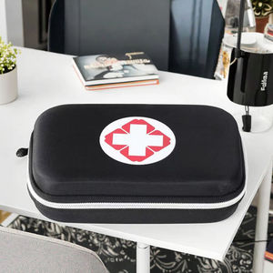 Grande capacité étanche EVA trousse de premiers soins fermeture à glissière Portable organisateur médical pour voyage voiture Camping activités de plein air - Product Image 4