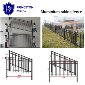 Clôture ornementale en aluminium et métal de sécurité décorative de concepteur de rénovation de maison - Product Image 4