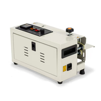 FR400 220V Scelleuse à bande continue mini entièrement automatique, sac en aluminium, sac en plastique, petite machine de thermoscellage pour la fermeture des aliments