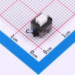 K8-5856S-L1 Push Button Switch SMD Switch Self-Locking Square Plunger Vertical Mount 100mA - Product Image 1