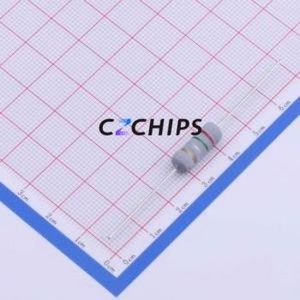 Résistance traversante EWWR0003JR250T9, composant traversant (THT), D5.5xL15mm, bobinée, 250 mOhm, 5%, 3W - Product Image 1